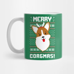 Merry Corgmas Christmas Sweater Corgi Christmas Gift Mug